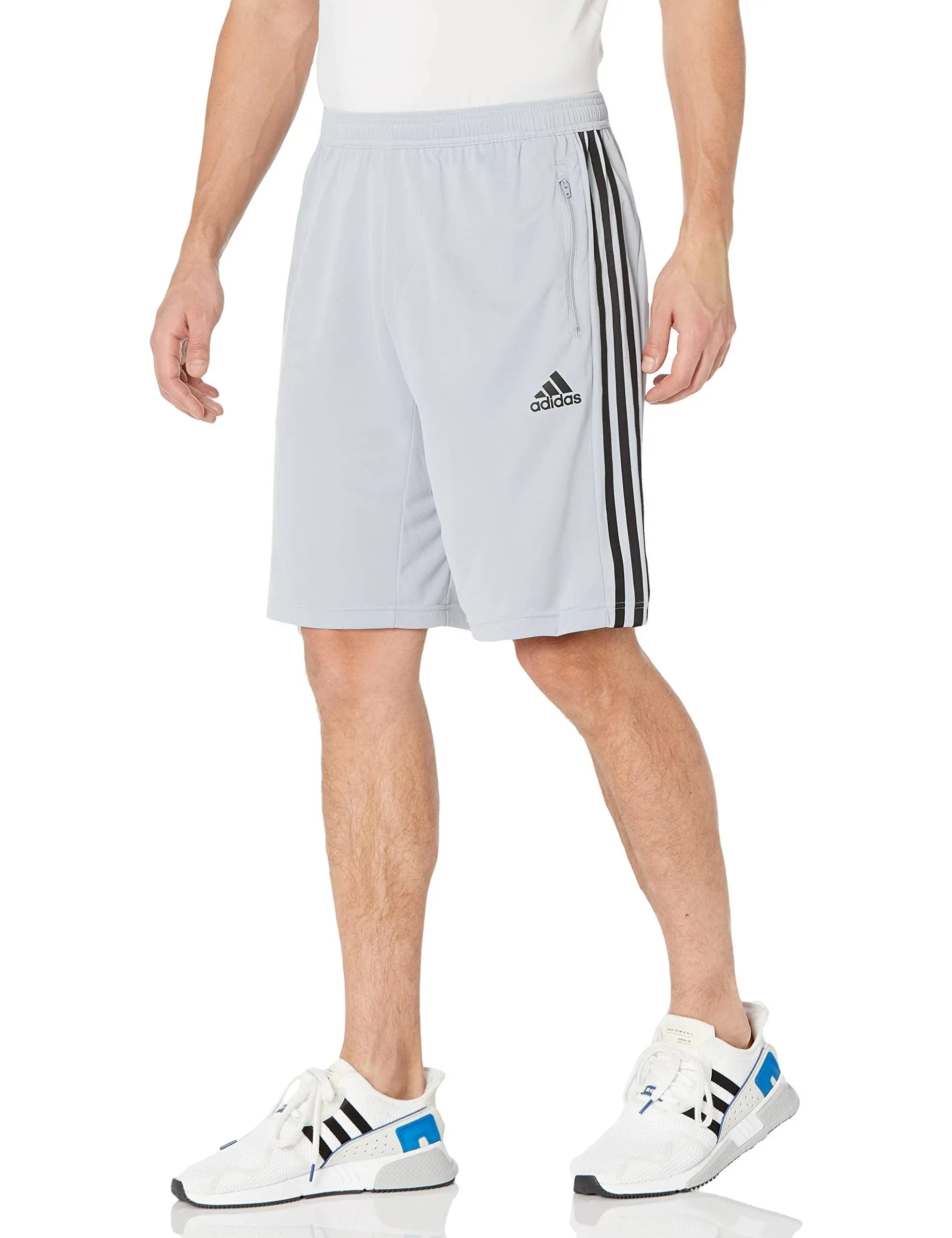 Adidas Men's Designed 2 Move 3-Stripes Primeblue Shorts