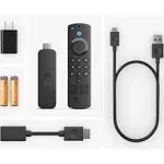 Amazon Fire TV Stick 4K Streaming Device, Thousands of 4K Ultra HD Movies and TV Episodes, Supports Wi-Fi 6, Watch Free/Live TV in Black | B0BP9MDCQZ