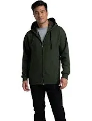 Fruit of the Loom Men's EverSoft Fleece Full Zip Hoodie Jacket