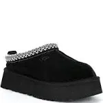 Women's Shoes UGG TAZZ Platform Suede Slippers 1122553 BLACK