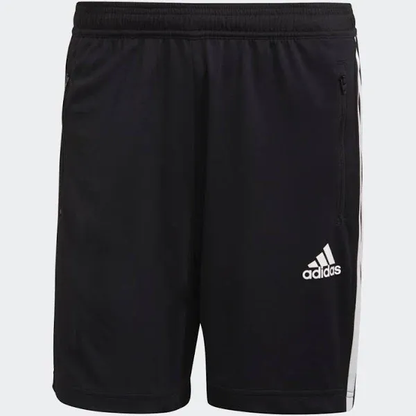 Adidas Shorts Mens Large Designed 2 Move Shorts Black/White (GM2127) 3 Stripe